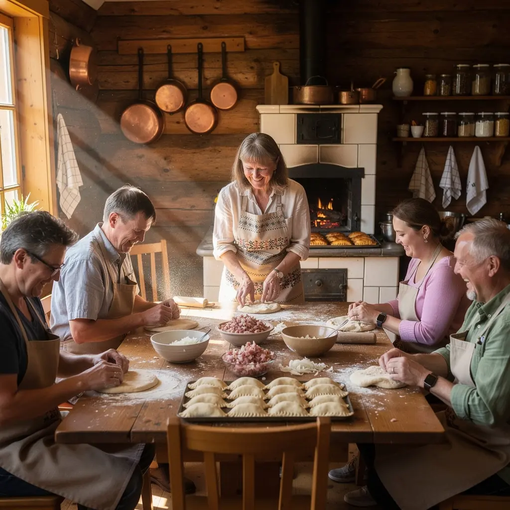Ceļojums pa Latvijas laukiem, izbaudot vietējo kultūru un tradīcijas.